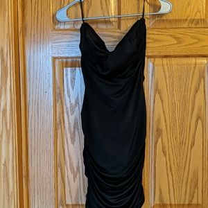 Guess strapless ruched mini dress size Med